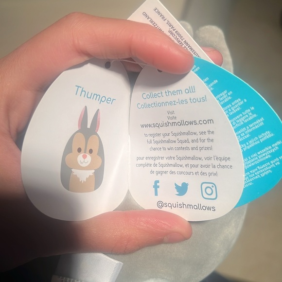 Disney Original SquishMallows Thumper collect them all cute soft stuff animal - Picture 7 of 11